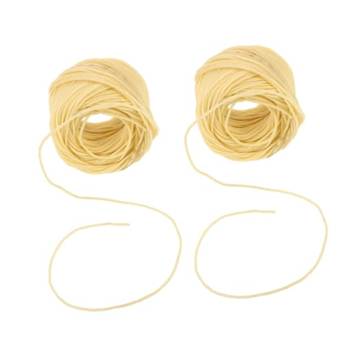 Mechas naturales Luxshiny para velas de lino 2 rollos