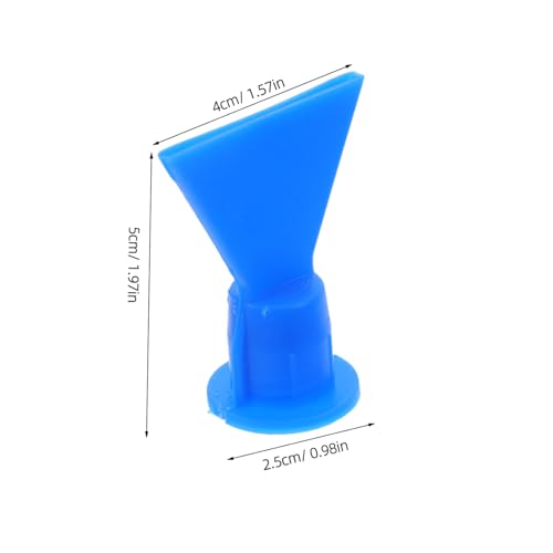 2pcs Durable Flat Caulk Saver Nozzle Tips Reusable Plastic Applicators for Precision Sealing of Doors Windows Automotive Bodywork Compatible with Caulking Dispensers2