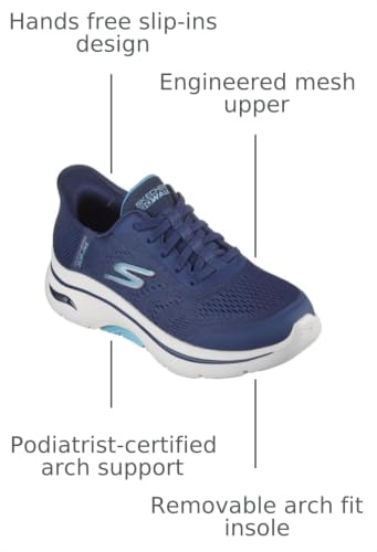 Image of Skechers Women's Go Walk Arch Fit 2.0 Valencia Hands Free Slip-ins Sneaker