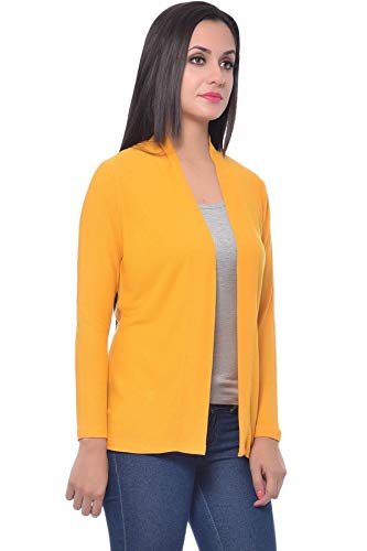 Image of Frenchtrendz Womens's Viscose Crepe Shrug(Size: XS-4XL)