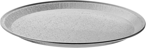 Dcs Deals 18-5 Multi-Pack Of 5 Disposable Aluminum Round Flat Serving Trays – Perfect Disposable Tray For Vegetable Platters thumb #1