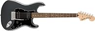 A superb gateway into the time-honoured Fender family, the Squier Affinity Series Stratocaster HH delivers legendary design and quintessential tone for today's aspiring guitar hero. This Strat features several player-friendly refinements such as a th...