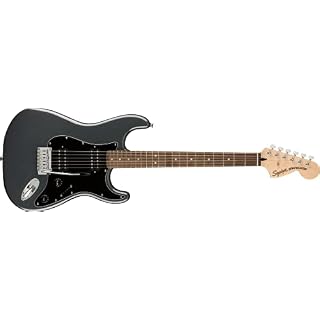 Affinity Stratocaster HH Laurel Charcoal Frost Metallic - Les Beatles, Paul McCartney, John Lennon, RIngo Starr, George Harrison