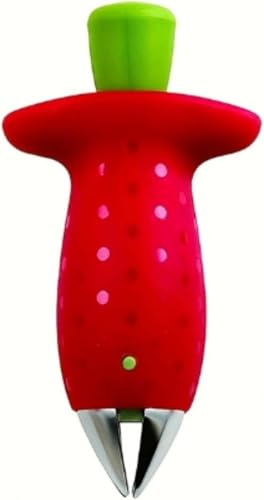 AZIEBAY イチゴ・トマト ヘタ取り器 種・芯抜き ステンレス製 フルーツ下処理便利グッズ 使いやすい コンパクト設計 キッチンツール|安心してお選びください