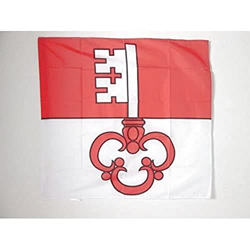 AZ FLAG, Canton of Obwalden Flag, 3x3 Ft, 100% Polyester Obwalden, OW Banner with Sleeve, Fade Resistant, Vivid Colors