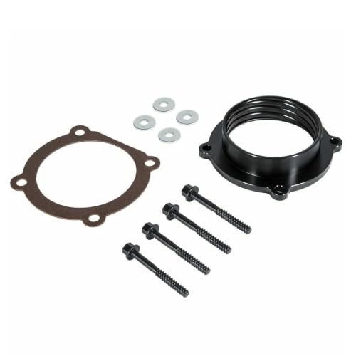 Espaciador cuerpo mariposa elimina retardo de aceleracion en Jeep Wrangler 3.6L JK JL JT