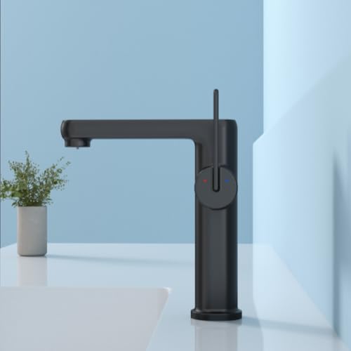 Robinet de lavabo LED avec affichage digital de température