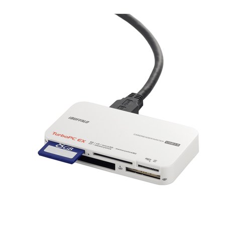 Amazon | iBUFFALO 高速カードリーダー/ライター USB3.0 TurboPC EX 