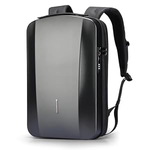 MARK RYDEN Hartschalen-Rucksack mit Diebstahlschutz, TSA-Zollschloss, gewölbter Hartschalenschutz, wasser- und kratzfest, Reisetasche für 15,6-Zoll-Laptops