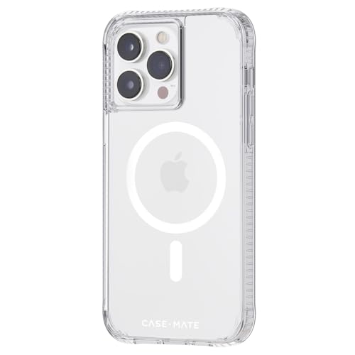 Coque iPhone 14 Pro Max Case-Mate Tough Clear MagSafe en plastique recyclé - 3