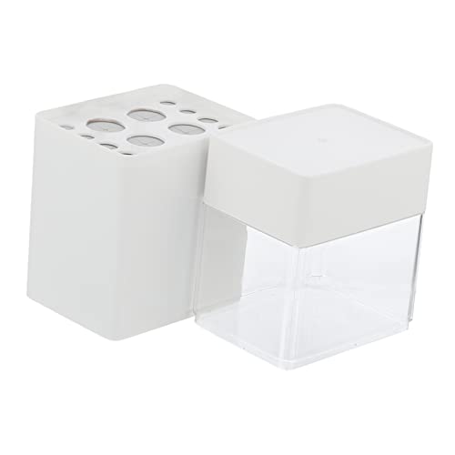 ELAYARD 1pièce Organisateur De Pinceaux De Maquillage Transparent Rangement Pratique Pour Vanity Kit De Pinceaux Et Accessoires Cosmétiques Économise De Espace Comptoir