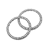 BULLSPANN ボールベアリングケージ クランク ベアリング ホイール ベアリングリテーナー 自転車用 3.97mm x 22 ステンレス 鋼製 2個入り