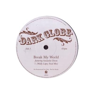 DARK GLOBE FT AMANDA GHOST / BREAK MY WORLD