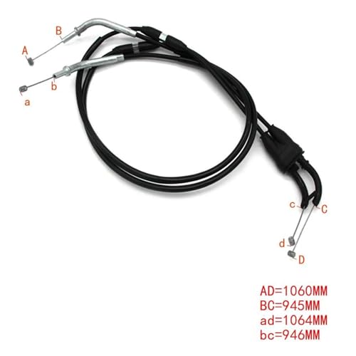 Accélération de scooter et moto fluide avec câble push-pull ZX1400