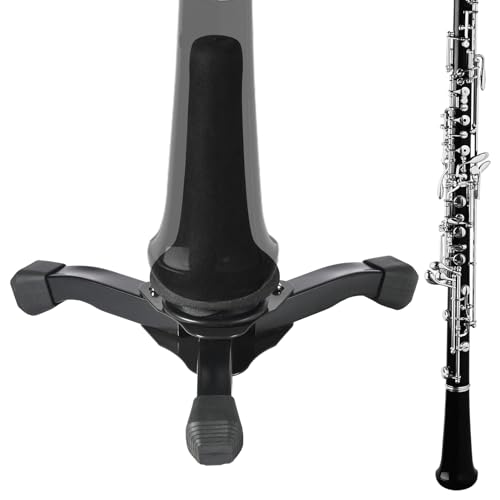 Support Trépied Pliable Pour Clarinette Et Flûte - Portable, Stable, En Métal Et Plastique - Parfait Pour Pratique à Domicile Ou En Répétition