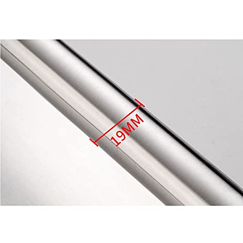 Poignées de porte de grange en acier inoxydable finition rouge bronze haut de gamme - 5