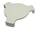 Outspark 18" Heat Deflector - Plate Setter for Big Green Egg Large Size and 18" Kamado Grill, Chargriller 18" Akorn Kamado