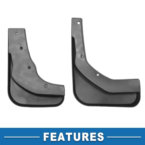 Image of Mud Flap Splash Guard with Mount Accessories Front & Rear Side Mud Guard for Ford Escape S Plus 2013-2014 (Set of 4)