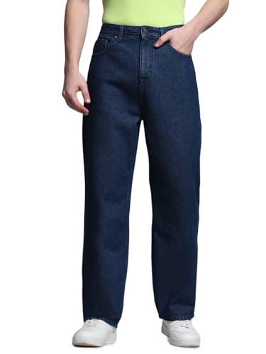 Image of Jack & Jones Men's Loose Fit Jeans | High Rise | Jeans for Men