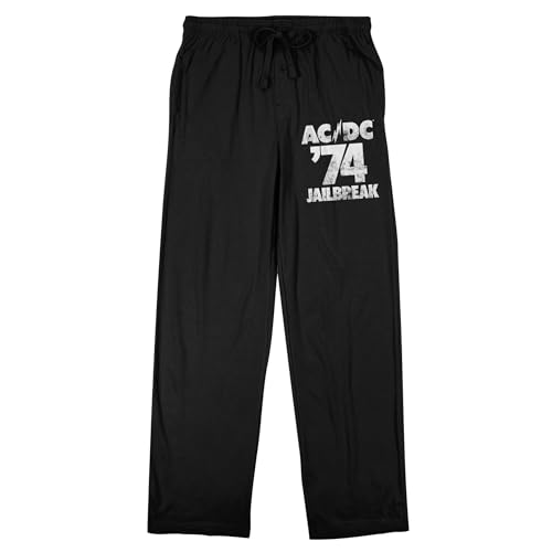 AC/DC '74 Jailbreak Men's Black Sleep Pants