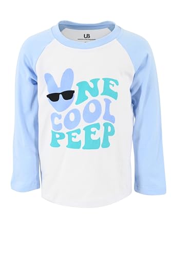 Image of Unique Baby Boys Long Sleeve Raglan Graphic T-Shirt for Toddlers and Kids