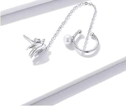 Clip d'oreille boucle d'oreille chaîne sans perçage multiple pour fête - 2