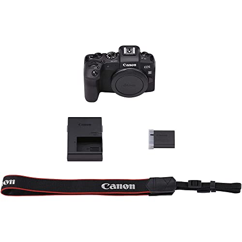Canon EOS RP Mirrorless Camera| 26.2MP Full Frame Sensor| 4K Video Recording| Lightweight Compact Camera for Travel and Everyday Content Creation (3380C002) + Canon RF 24-105mm Lens + 64GB Card + Bag