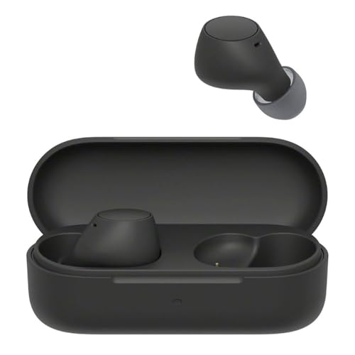 Sony WF-C510 Wireless Earbuds - Ecouteurs Bluetooth compacts et légers avec connexion multipoint, son ambiant, étanchéité IPX4, Spotify Tap, charge rapide, batterie 22 heures, iOS et Android - Noir