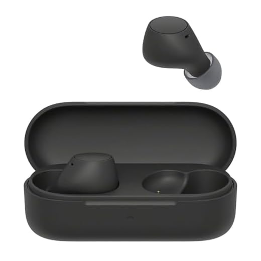 Sony WF-C510 Wireless Earbuds - Ecouteurs Bluetooth compacts et légers avec connexion multipoint, son ambiant, étanchéité IPX4, Spotify Tap, charge rapide, batterie 22 heures, iOS et Android - Noir