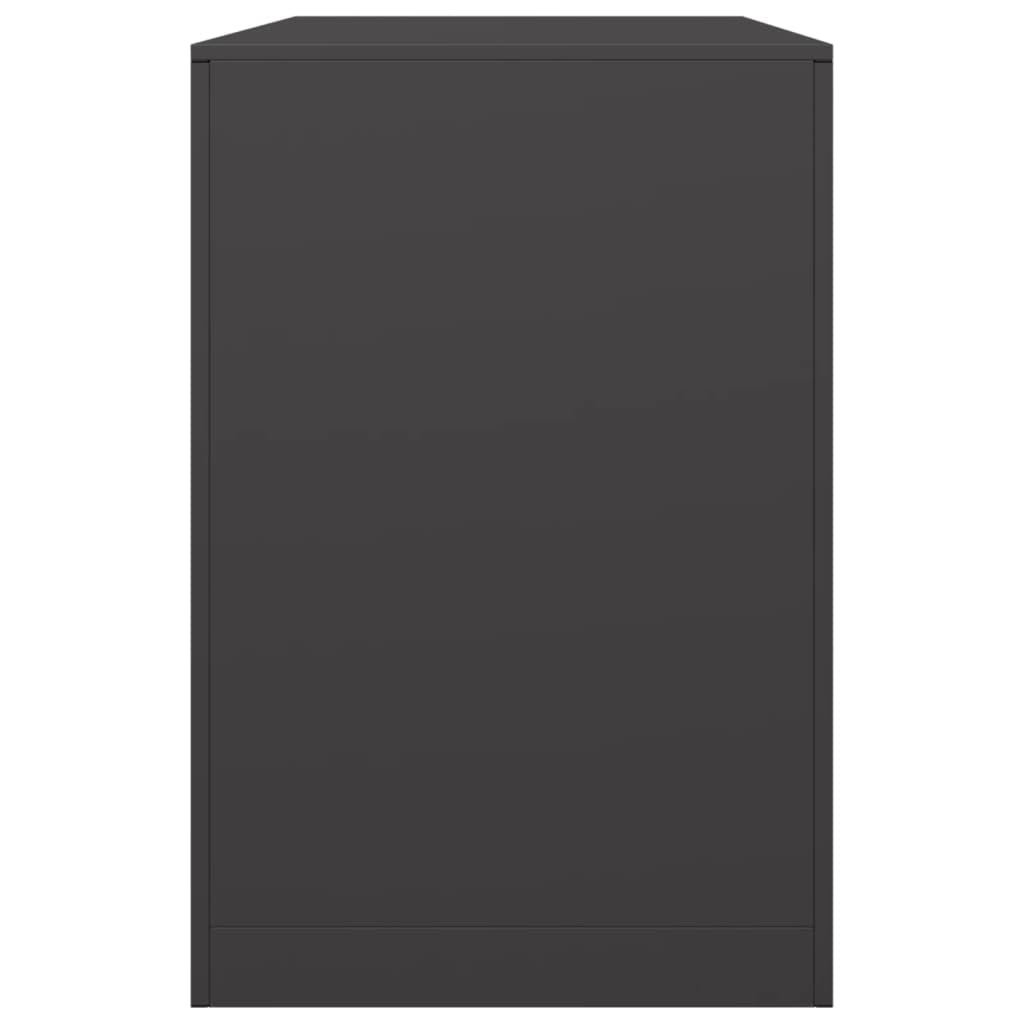 Estantería para leña, acero negro, 100 x 40 x 60 cm, para guardar y ordenar en el salón, jardín, terraza, interior
