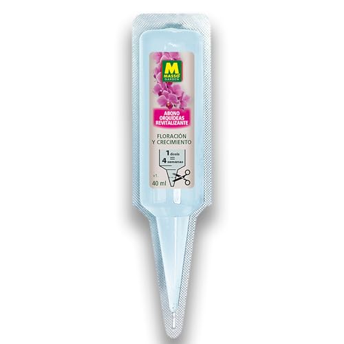 Abono para Orquídeas en Pipetas Monodosis de 40 ml MUY EFECTIVO | Fertilizante para 1 Mes | Apto para todo tipo de Orquídeas | Floración más Intensa | Abono con NPK y Microelementos | Nexum Market