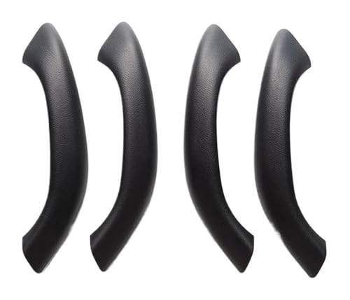 Poignées de porte X1 X2 F48 F39 noires mates en lot de 4 pièces pour accoudoir intérieur