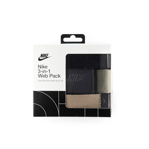 Image of Nike Men's 3 Pack Web Belt