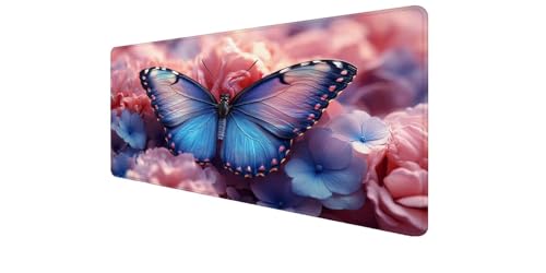 Tapis de Souris XXL 900x400 Bords Cousus Grand Format pour PC