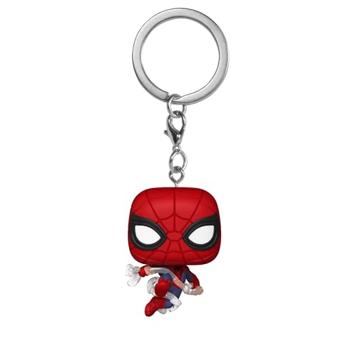 Funko POP! Keychain: Spider-Man Day - Spider-Man - Portachiavi Portachiavi originale - Mini figura da collezione - Regalo da calza - Idea regalo - Prodotto ufficiale
