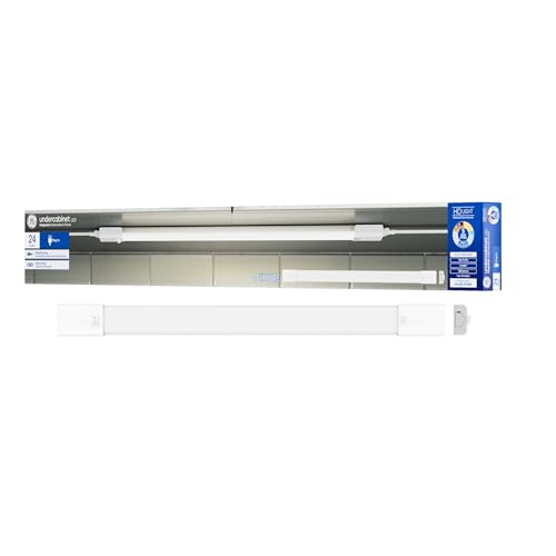 GE LED HD+ Undercabinet Light Fixture, Linkable Integrated Slim Profile Fixture for Kitchens, High...