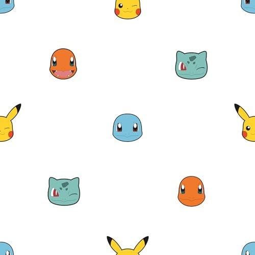 RoomMates Papel de parede de personagens Pokémon Peel and Stick