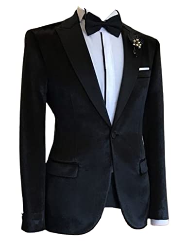 Smoking homme velours pour mariage fini les costumes mal ajustés