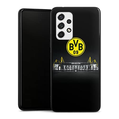 DeinDesign Silikon Hülle kompatibel mit Samsung Galaxy A53 5G Case schwarz Handyhülle BVB Stadion Borussia Dortmund Cover