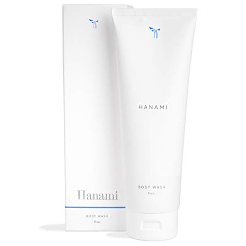 PHLUR Plant Powered Body Wash | Fresh White Floral Scented | Softens, Nourishes, Cleans Skin | Sulfate-Free, Paraben-Free, Cruelty-Free, Hypoallergenic, Vegan Body Wash, 8oz (Hanami)