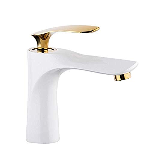 Grifo de lavabo Grifos de lavabo Grifo de lavabo monomando Mezclador de agua caliente y fría Grifo de lavabo montado en cubierta