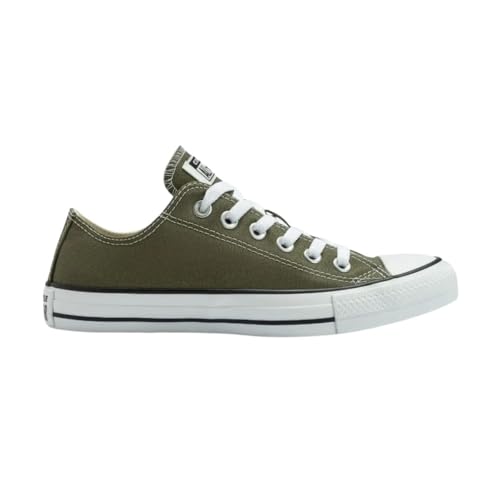 Tênis Converse All Star Chuck Taylor Cano baixo Verde Oliva Original (VERDE OLIVA, BR, Adulto, Numérico, 37)