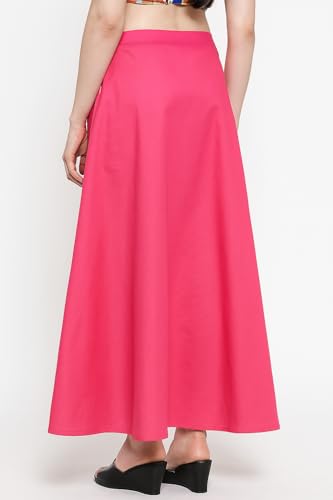 Image of CITIX Pure Cotton Petticoat for Woman Saree | Adujastable Drawstring Waist