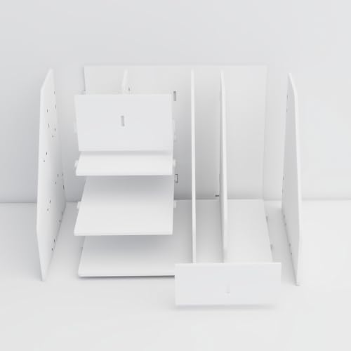 PUNCIA Dokumentenablage A4 Briefablage Ablagefächer PVC Schreibtisch Datei Organizer Papierablage Aktenaufbewahrung Ablagesystem Dokumentenhalter für Büro Arbeitszimmer Schule Office