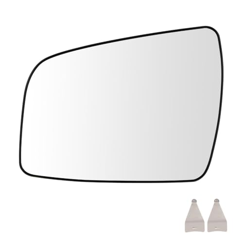 SENZEAL Verre de Rétroviseur Remplacement pour Opel Zafira B 2009-2014 Chauffant Retroviseur Extérieur (Gauche)