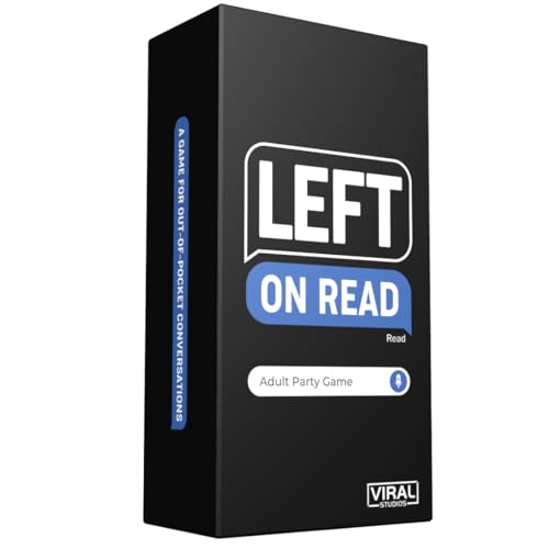 Viral Studios Left on Read - Hilarious Text Message Party Game for Adults | 500 Cards, Fast-Paced...