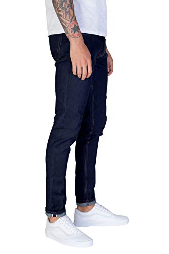 KDNK Basic Raw Denim Selvedge Skinny/Slim Straight Jeans2