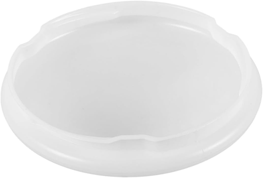 Ceiling Light Fixture Lampshade Replacement Twist Lock Design for Kitchen and Bathroom, White Pet Material Cover Providing Soft Lighting and Modern Stylish Appearance