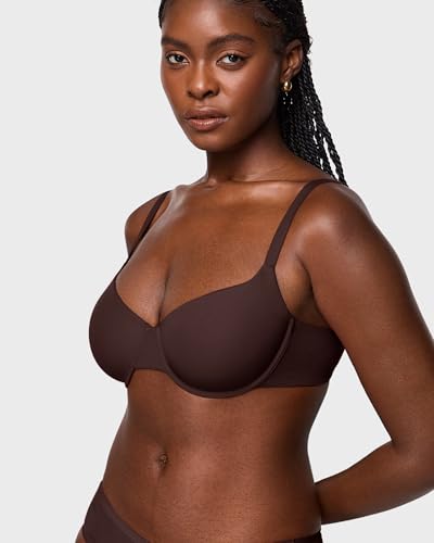 Image of INLYRIC Women's Unlined Balconette Bra Demi Underwire