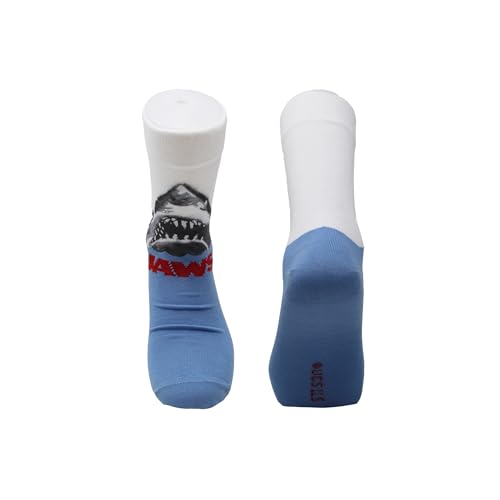 Jaws Mens Calf Socks Size 6.5-11.52